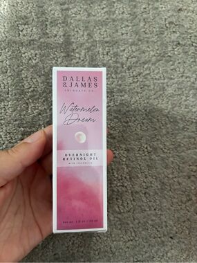 Dallas & James Watermelon Dream Overnight Retinol Oil 1oz exp 08/2028